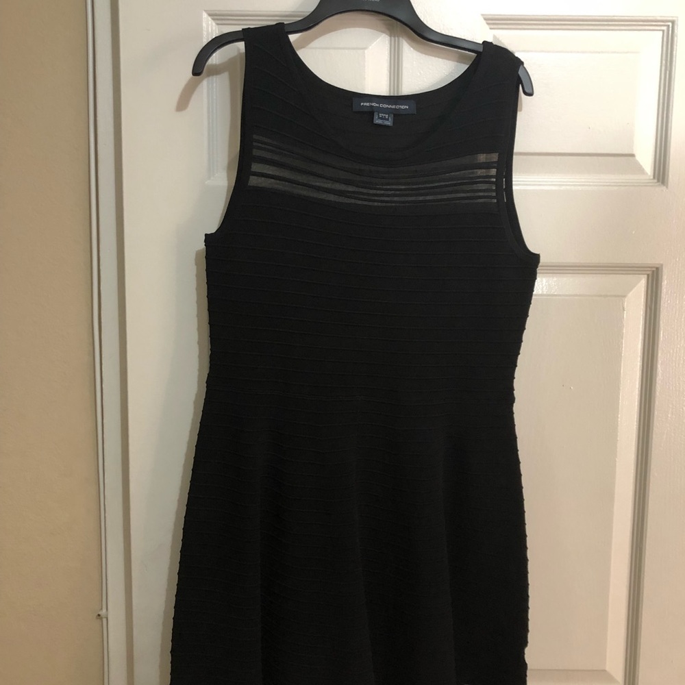 Black flary dress